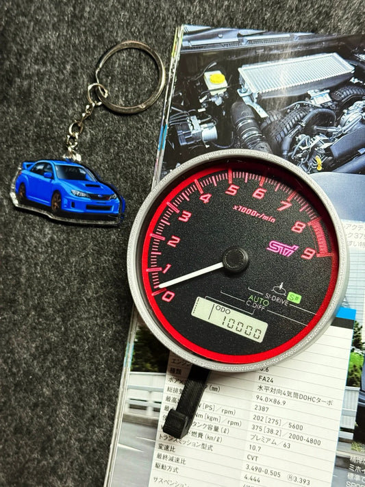 Subaru WRX STi Tachometer-Style Key Holder