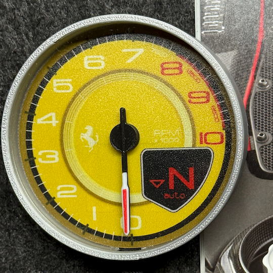 Ferrari 488 Pista Tachometer-Style Key Holder